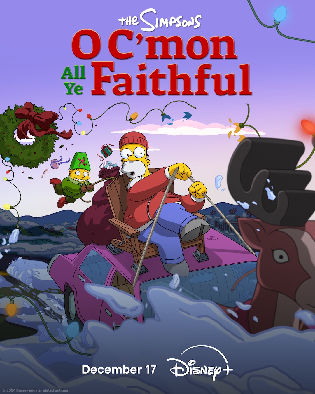 The Simpsons O C’mon All Ye Faithful (2024)